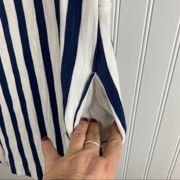 MADEWELL Navy & White Striped Dress - Picture 5 of 10